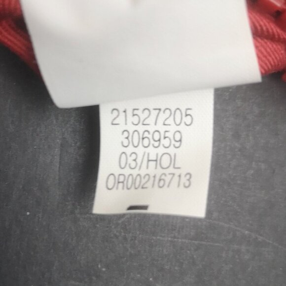 Gap 100% Cowhide Leather Red Wristlet with Deerskin Size M/L Red Gloves - Picture 9 of 10